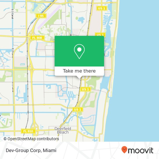 Mapa de Dev-Group Corp