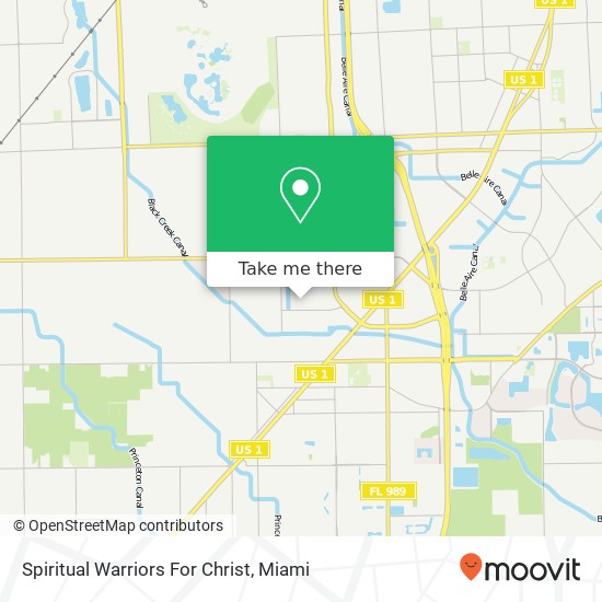 Mapa de Spiritual Warriors For Christ