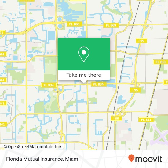 Florida Mutual Insurance map