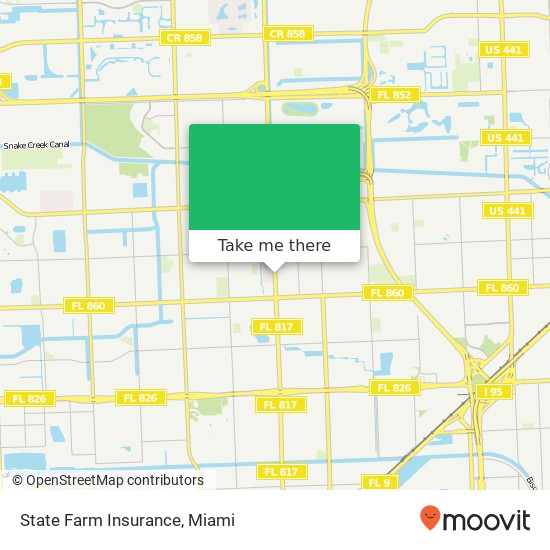 Mapa de State Farm Insurance