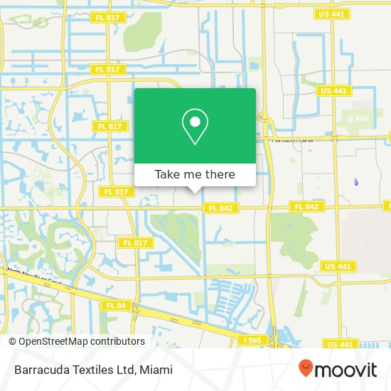 Barracuda Textiles Ltd map