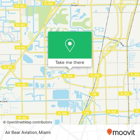 Air Bear Aviation map