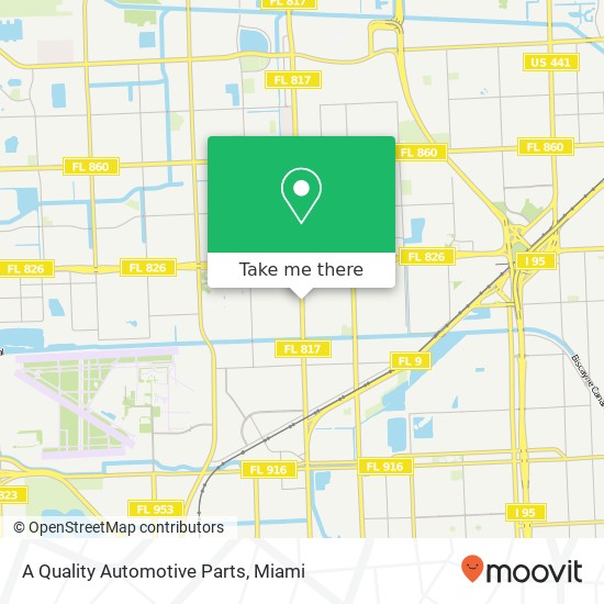 A Quality Automotive Parts map