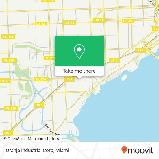 Oranje Industrial Corp map