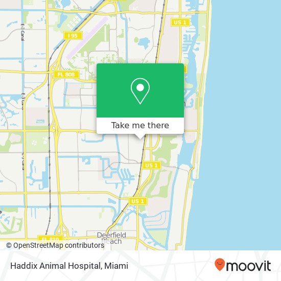 Haddix Animal Hospital map