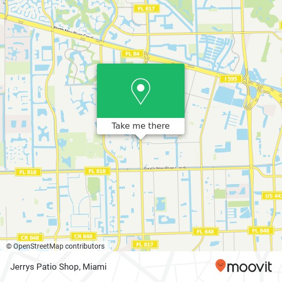 Mapa de Jerrys Patio Shop