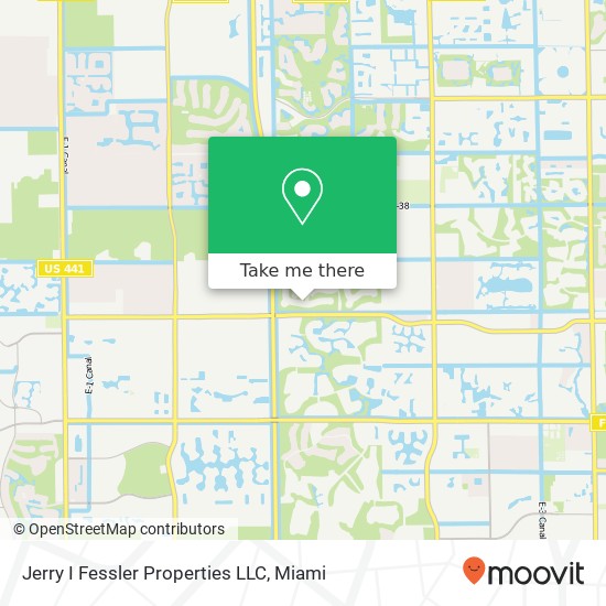 Mapa de Jerry I Fessler Properties LLC