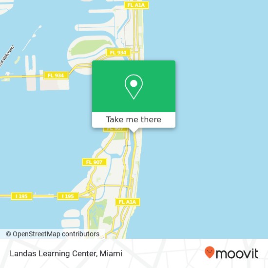 Landas Learning Center map