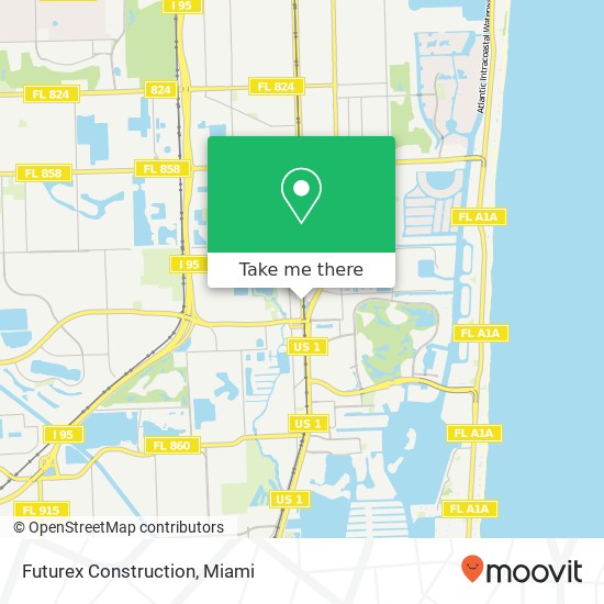 Futurex Construction map