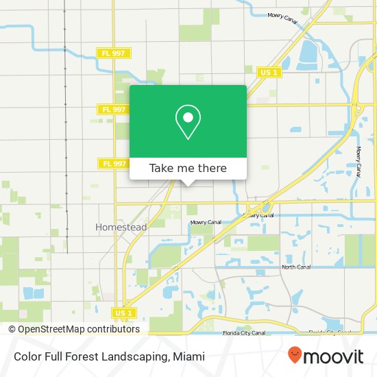 Color Full Forest Landscaping map