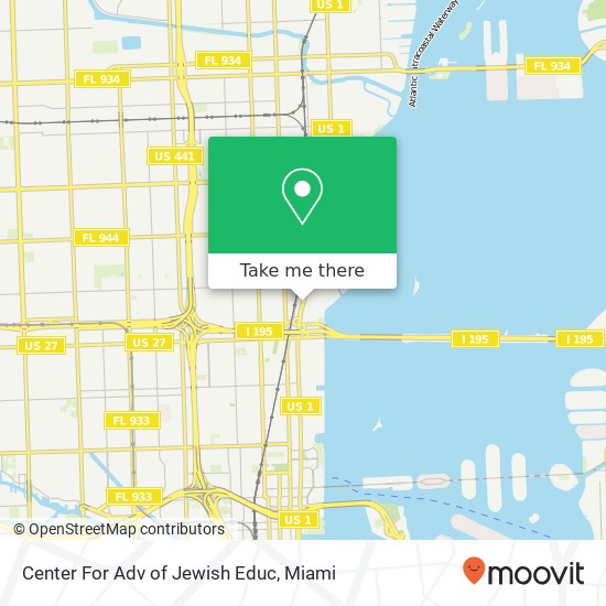 Center For Adv of Jewish Educ map