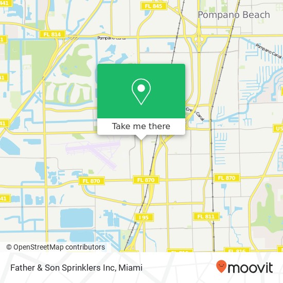 Father & Son Sprinklers Inc map