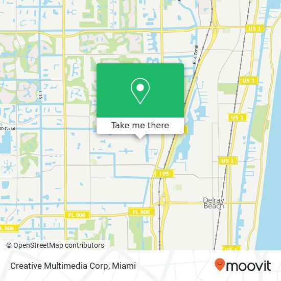Creative Multimedia Corp map
