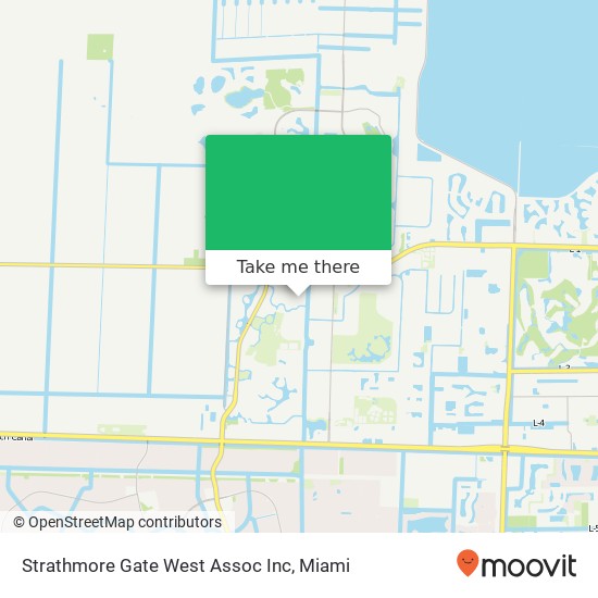 Strathmore Gate West Assoc Inc map