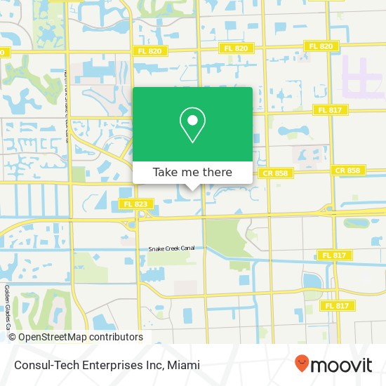 Consul-Tech Enterprises Inc map