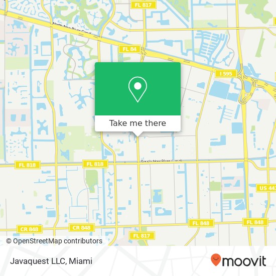 Javaquest LLC map