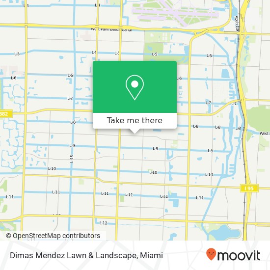 Mapa de Dimas Mendez Lawn & Landscape