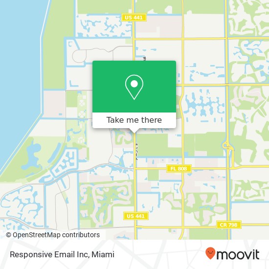 Responsive Email Inc map