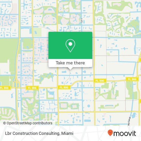Lbr Construction Consulting map