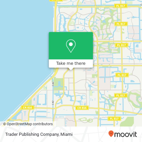 Trader Publishing Company map