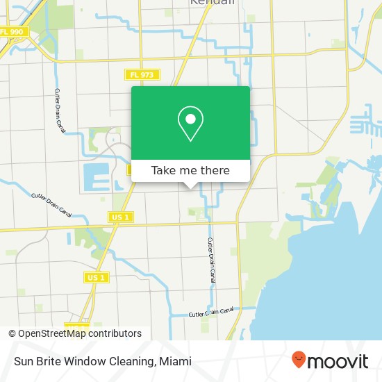 Sun Brite Window Cleaning map