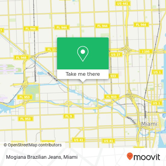 Mogiana Brazilian Jeans map