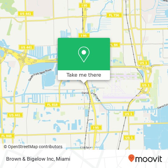 Mapa de Brown & Bigelow Inc