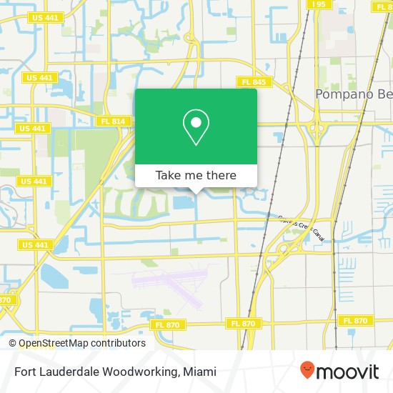 Mapa de Fort Lauderdale Woodworking