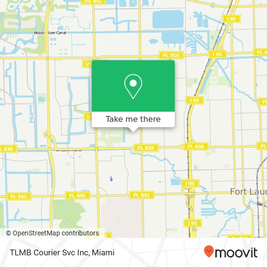 Mapa de TLMB Courier Svc Inc