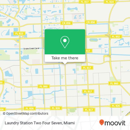 Laundry Station Two Four Seven map
