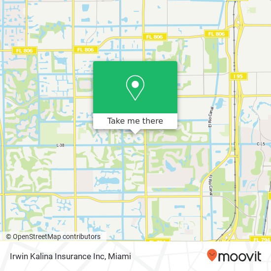 Irwin Kalina Insurance Inc map