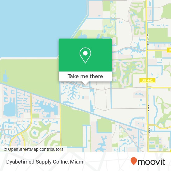 Mapa de Dyabetimed Supply Co Inc