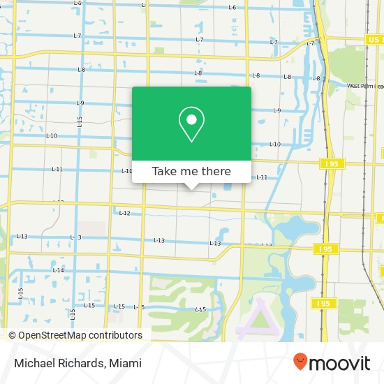 Michael Richards map