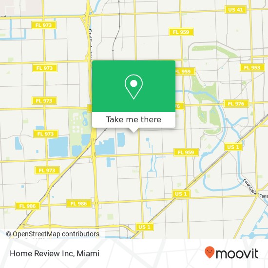 Home Review Inc map
