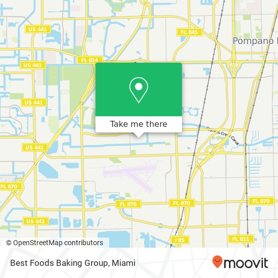 Mapa de Best Foods Baking Group