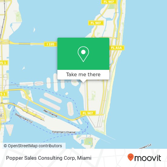 Popper Sales Consulting Corp map