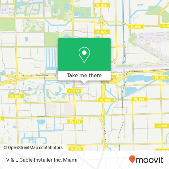 Mapa de V & L Cable Installer Inc