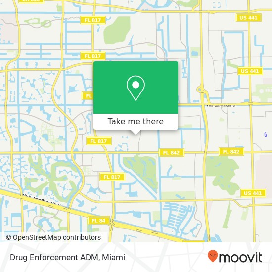 Drug Enforcement ADM map