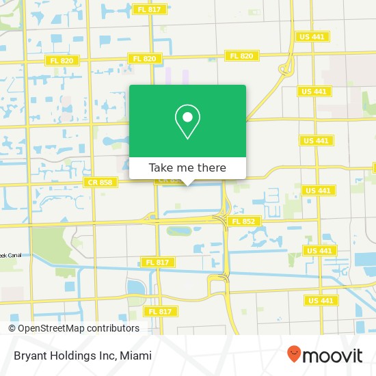 Mapa de Bryant Holdings Inc
