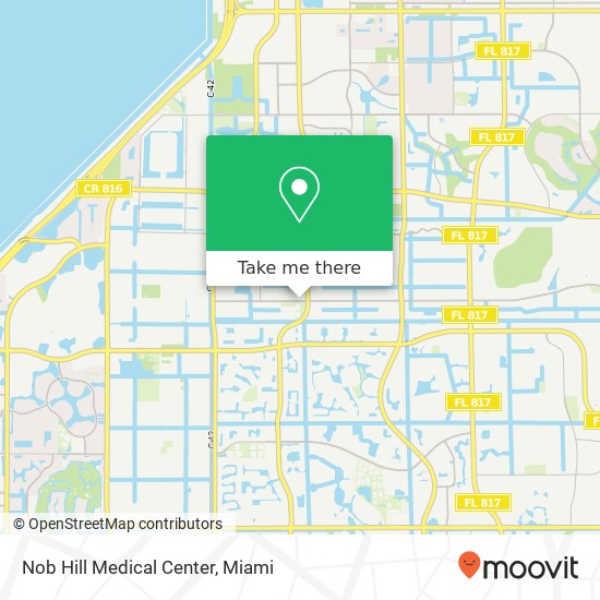Nob Hill Medical Center map