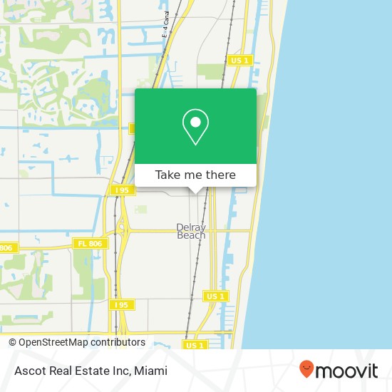 Mapa de Ascot Real Estate Inc