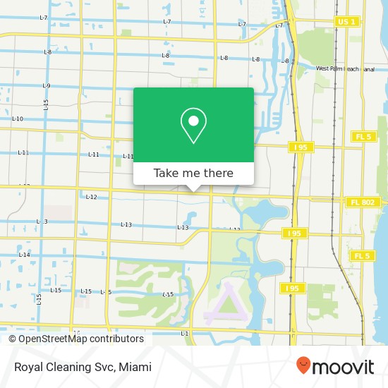 Royal Cleaning Svc map