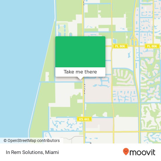 Mapa de In Rem Solutions