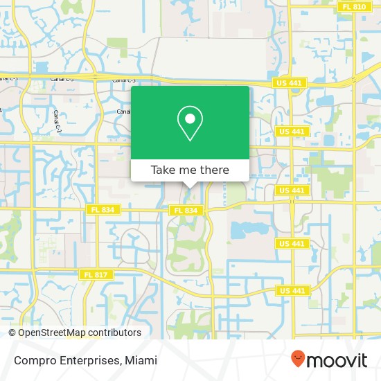 Compro Enterprises map