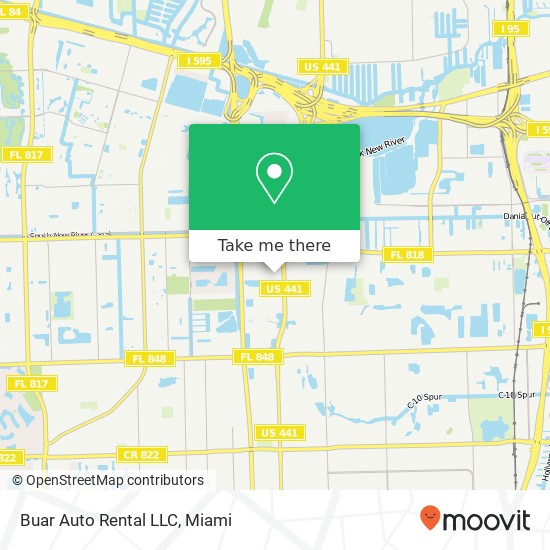 Mapa de Buar Auto Rental LLC