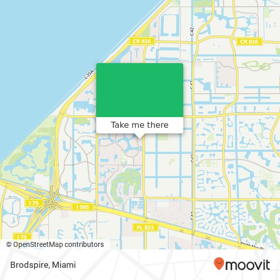 Brodspire map