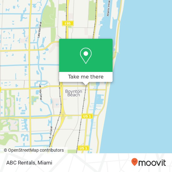 ABC Rentals map