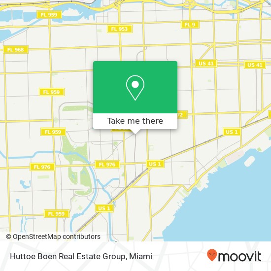 Huttoe Boen Real Estate Group map