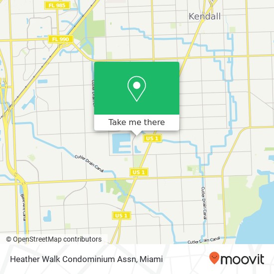 Mapa de Heather Walk Condominium Assn