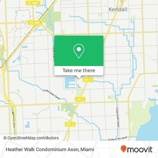 Heather Walk Condominium Assn map